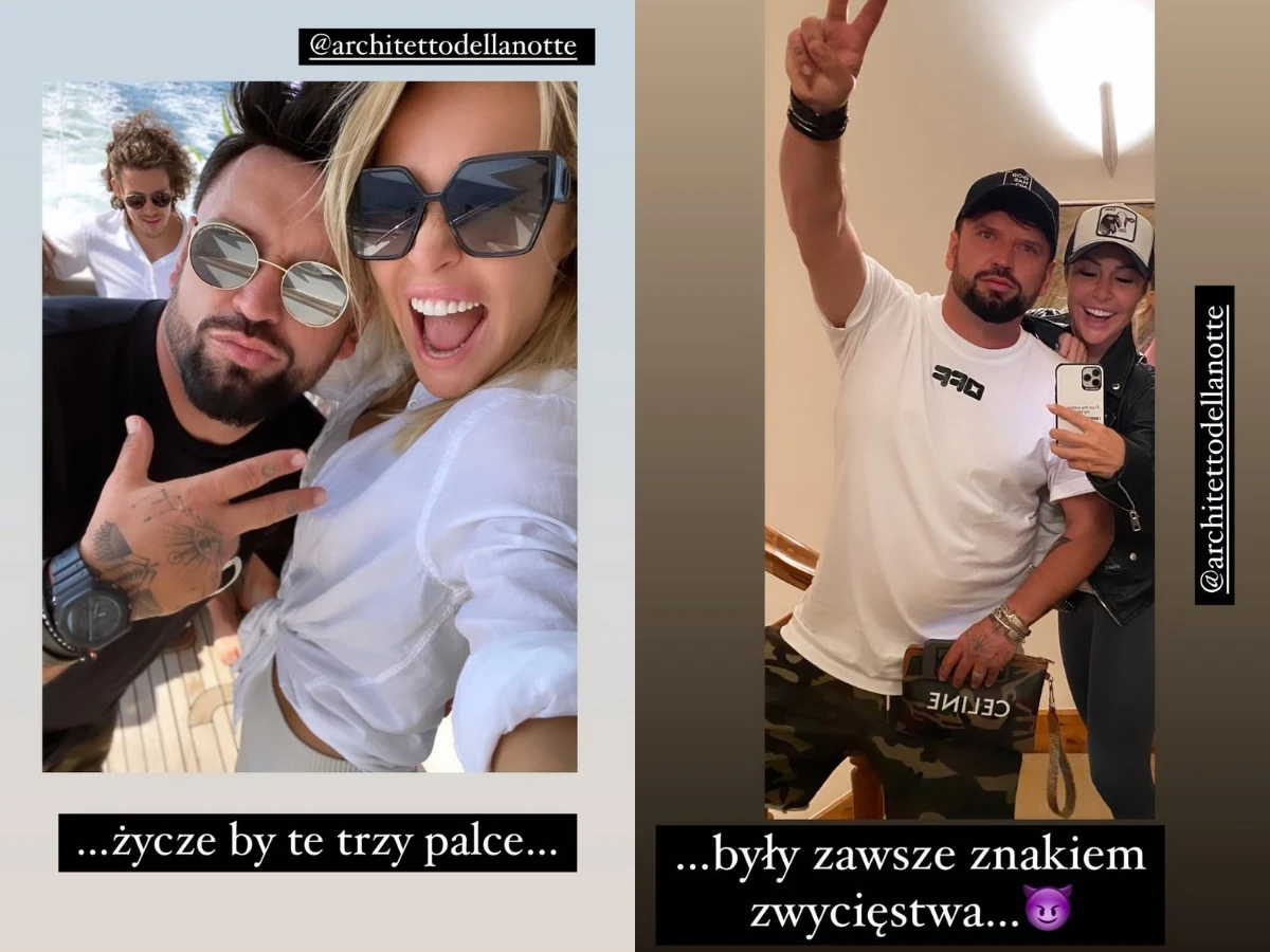 Blanka i mąż Siwiec Blanka i mąż Siwiec