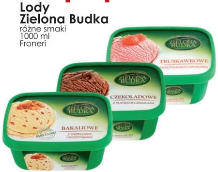 Zielona Budka Lody czekoladowe 1000 ml