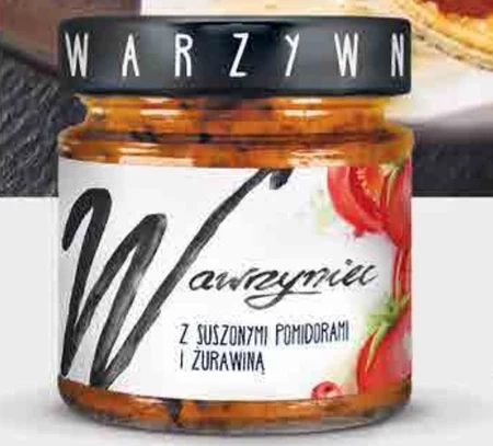 Wawrzyniec Pasta warzywna z suszonymi pomidorami i żurawiną 180 g