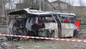 Autobus szkolny zderzył się z pociągiem w Warlubiu