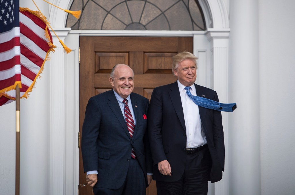 Rudy Giuliani to bliski współpracownik Donalda Trumpa