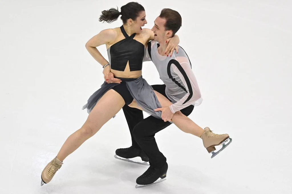 Pekin 2022. Natalia Kaliszek i Maksym Spodyriew Pekin 2022. Natalia Kaliszek i Maksym Spodyriew