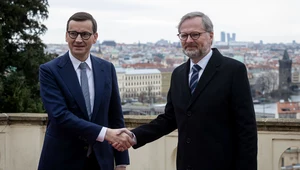 Premierzy Polski i Czech w Pradze