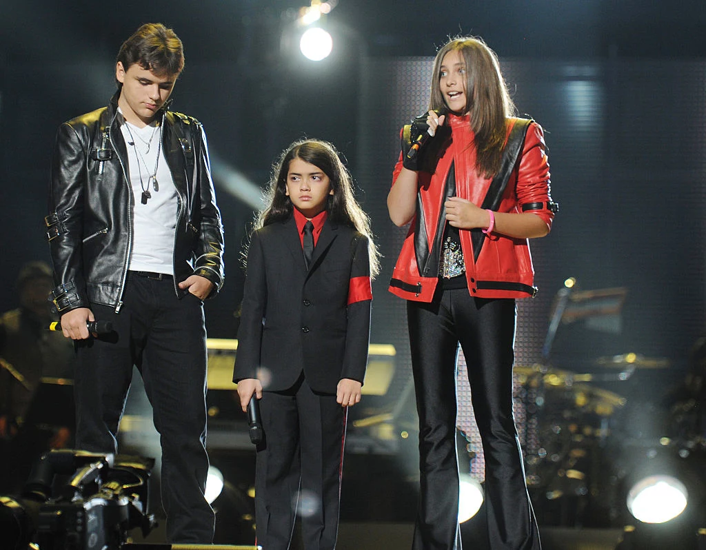 Dzieci Michaela Jacksona w 2012 roku