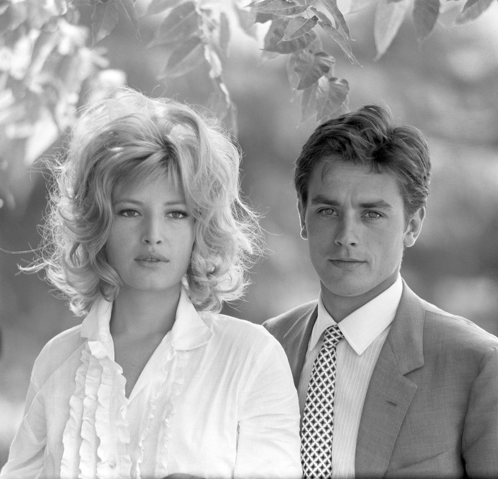 Monica Vitti i Alain Delon