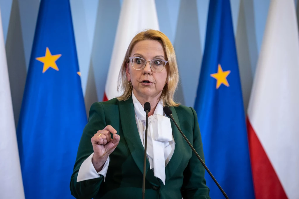 Minister środowiska i klimatu Anna Moskwa Minister środowiska i klimatu Anna Moskwa
