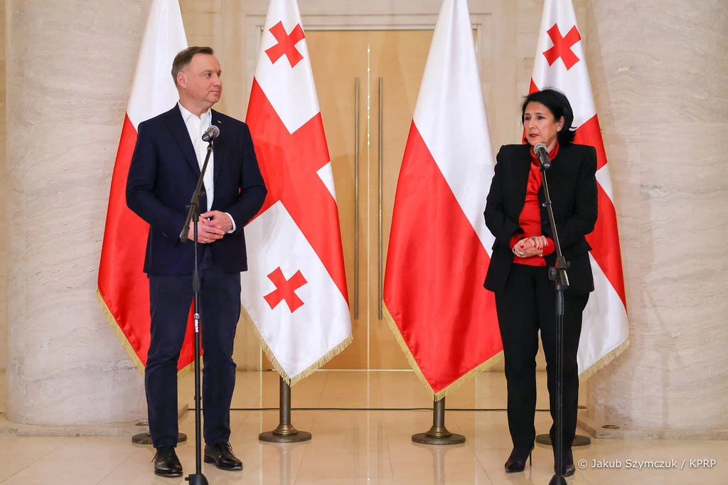 Gruzja. Andrzej Duda: sytuacja wokół Ukrainy emanuje na porządek całego świata Gruzja. Andrzej Duda: sytuacja wokół Ukrainy emanuje na porządek całego świata