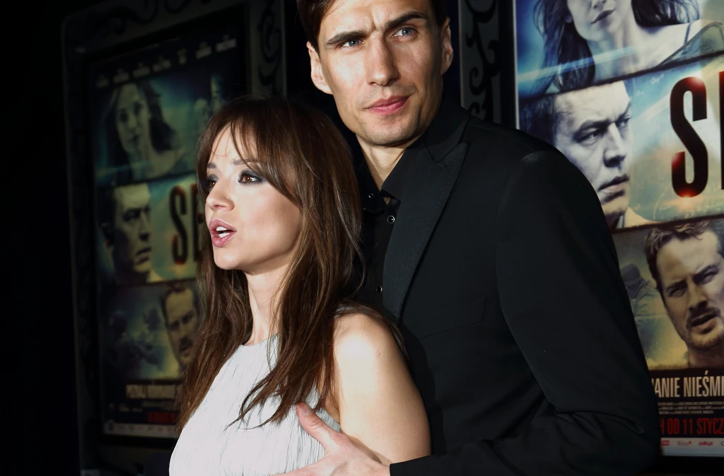 Jarek Bieniuk i Anna Przybylska