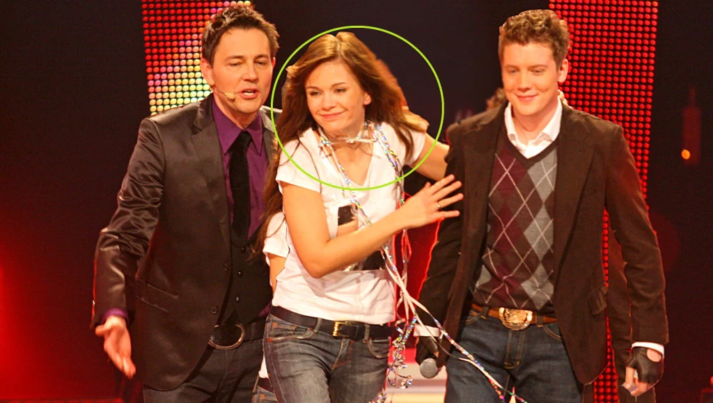 Anna Janocha z Krzysztofem Ibiszem i Jakubem Tolakiem w show Polsatu "Jak oni śpiewają?"