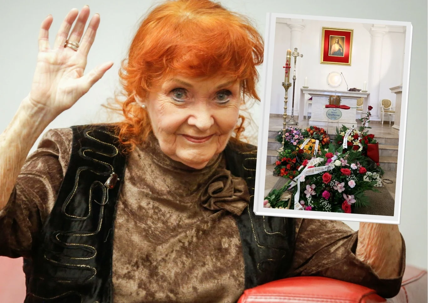 Pogrzeb Barbary Krafftówny 4 lutego Pogrzeb Barbary Krafftówny 4 lutego