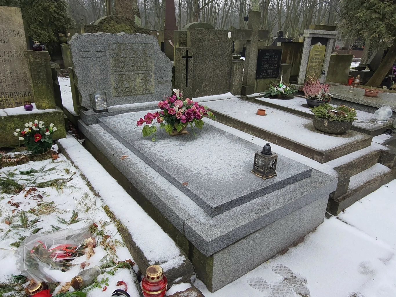 Barbara Krafftówna chciała spocząć obok męża i syna Barbara Krafftówna chciała spocząć obok męża i syna