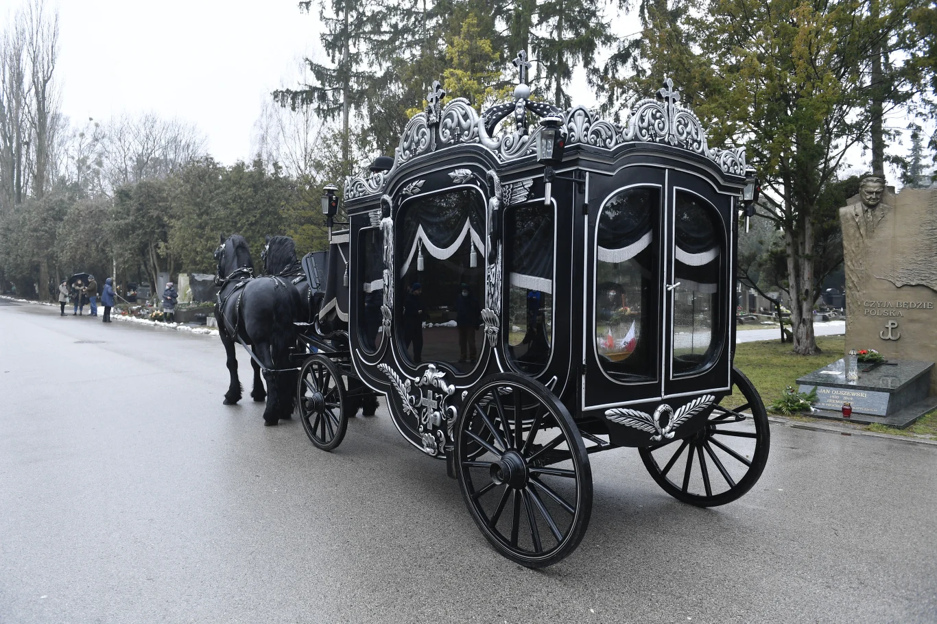 Pogrzeb Barbary Krafftówny Pogrzeb Barbary Krafftówny