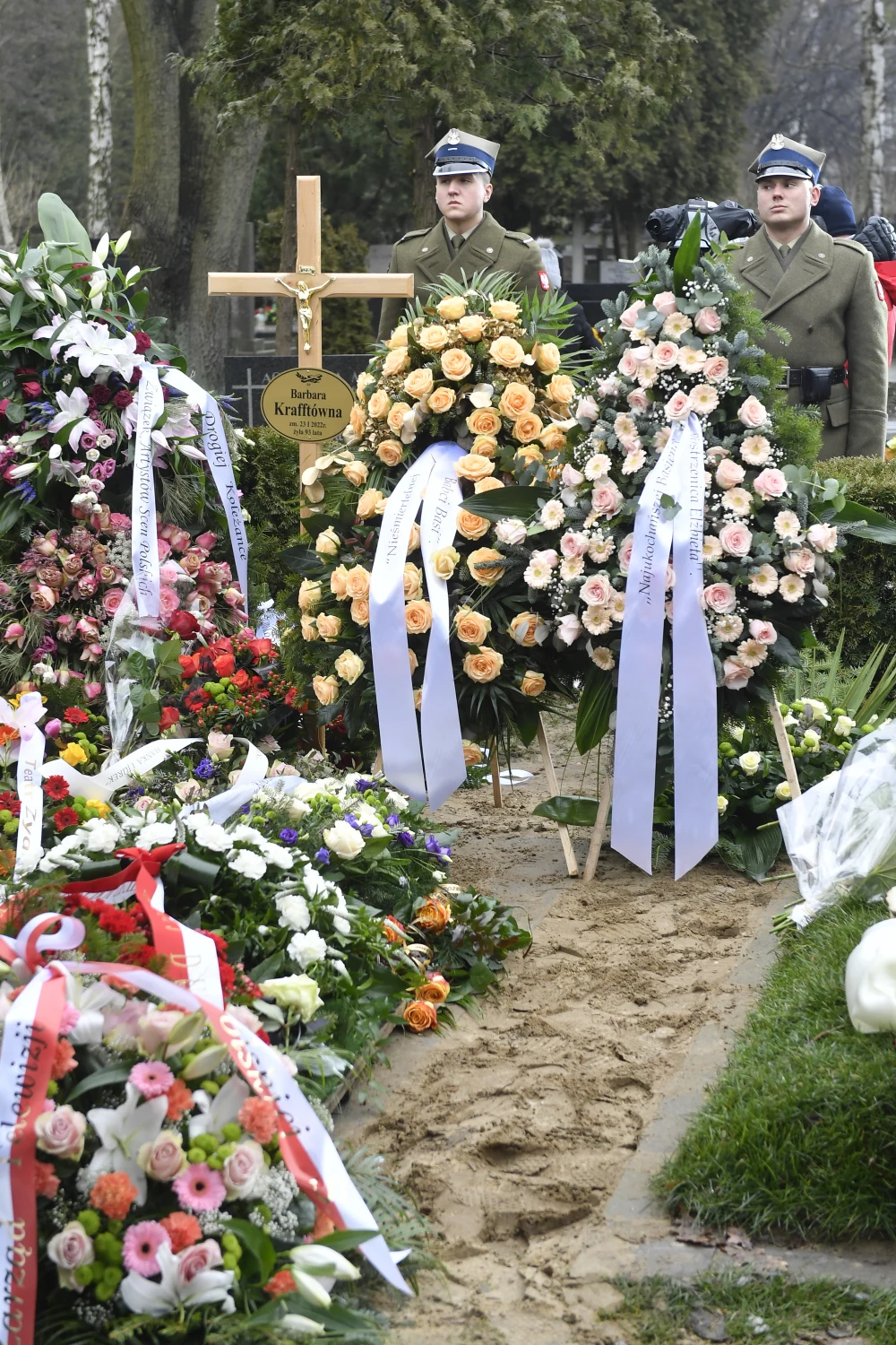 Pogrzeb Barbary Krafftówny Pogrzeb Barbary Krafftówny