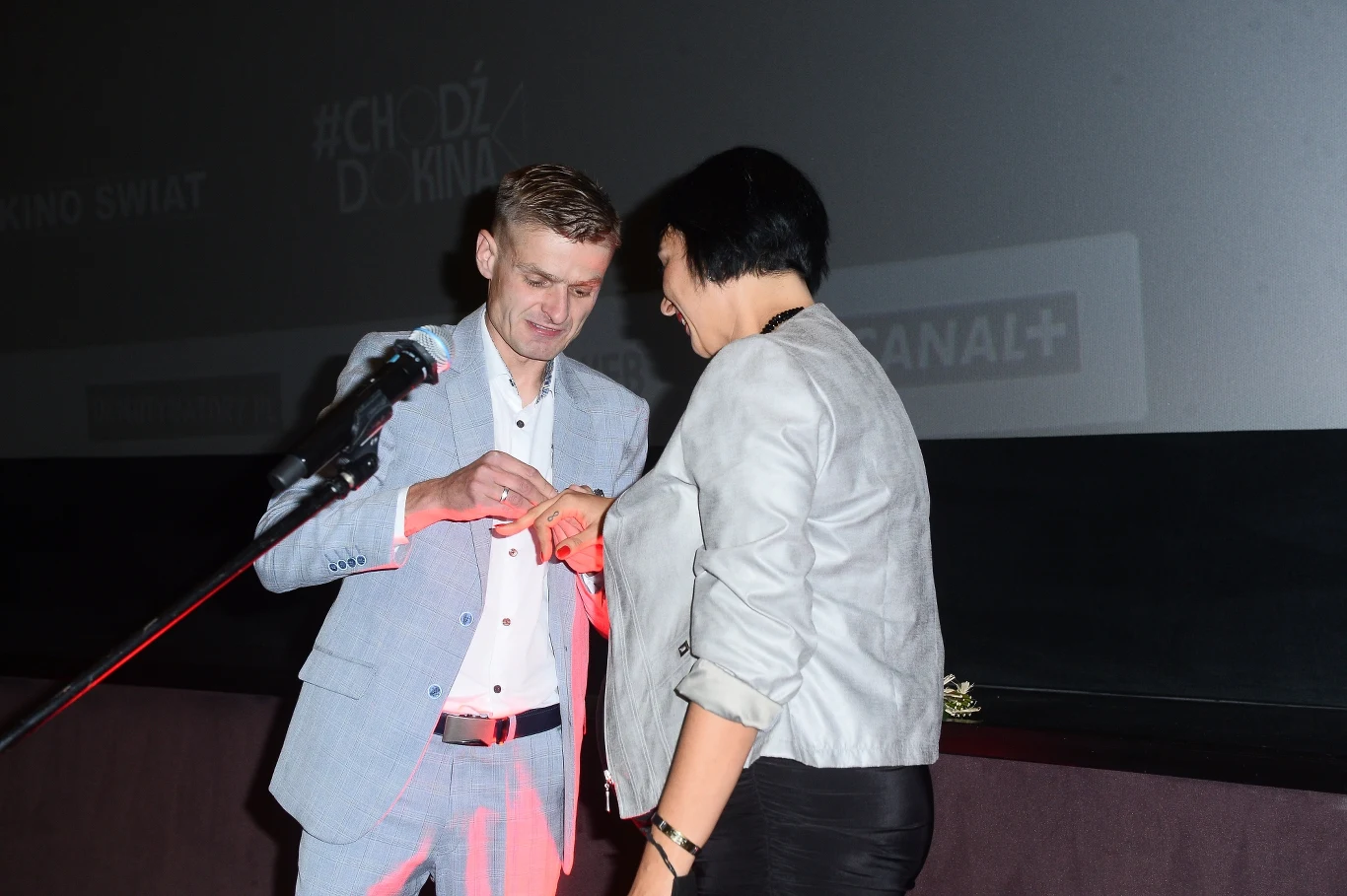 Tomasz Komenda oświadczył się na premierze filmu Tomasz Komenda oświadczył się na premierze filmu