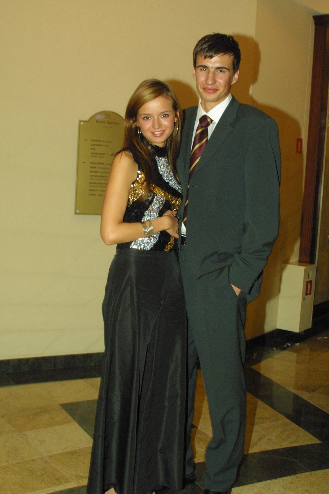 Anna Przybylska i Jarosław Bieniuk w 2002 roku Anna Przybylska i Jarosław Bieniuk w 2002 roku