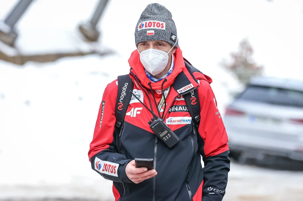 Pekin 2022. Na zdjęciu Łukasz Kruczek Pekin 2022. Na zdjęciu Łukasz Kruczek