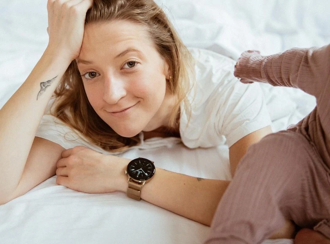 Lara Gessler z córką Lara Gessler z córką