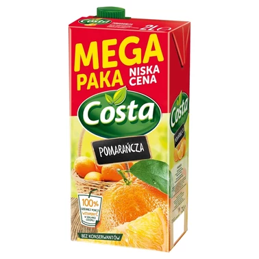 Costa Napój pomarańcza 2 l - 0