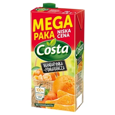 Costa Napój mandarynka-pomarańcza 2 l - 0