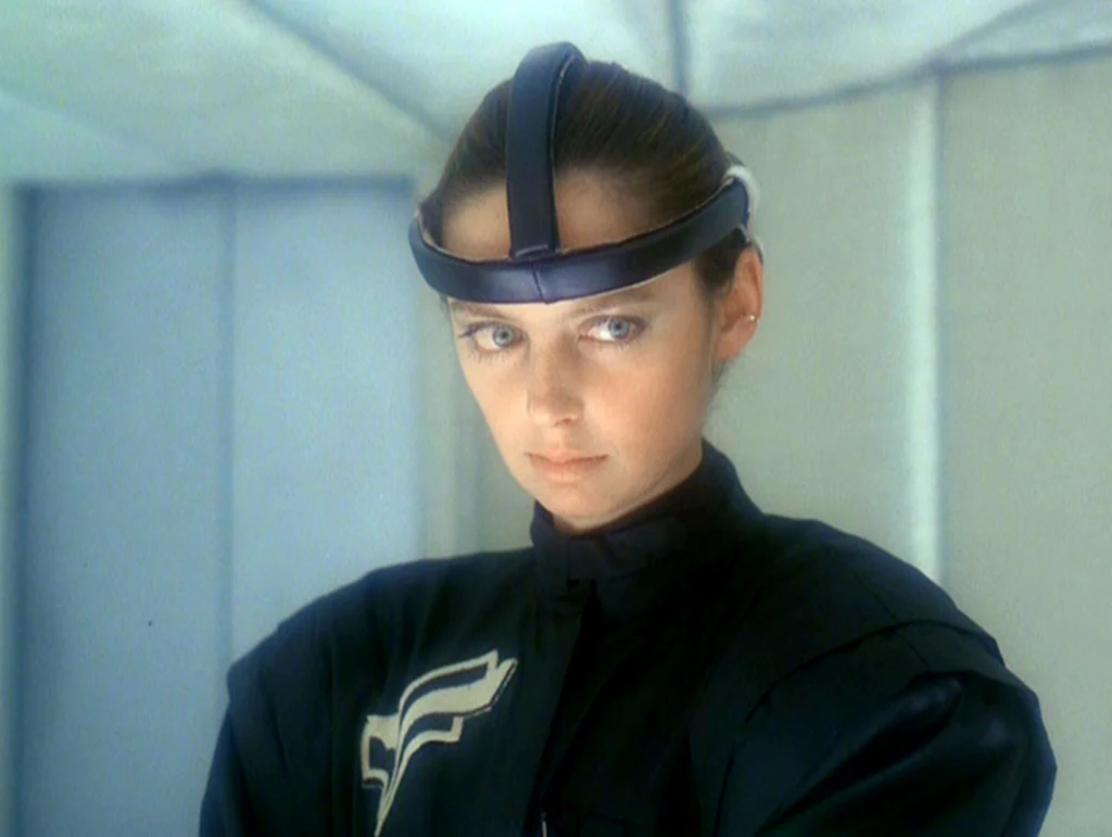 Hanna Mikuć w filmie Juliusza Machulskiego "Seksmisja" Hanna Mikuć w filmie Juliusza Machulskiego "Seksmisja"