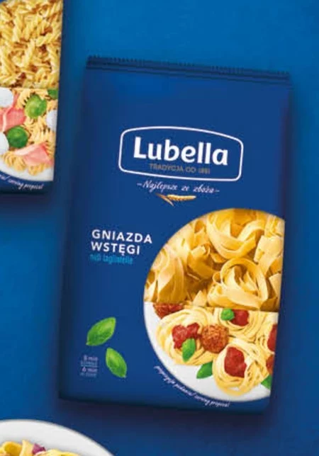 Lubella Makaron gniazda wstęgi 400 g