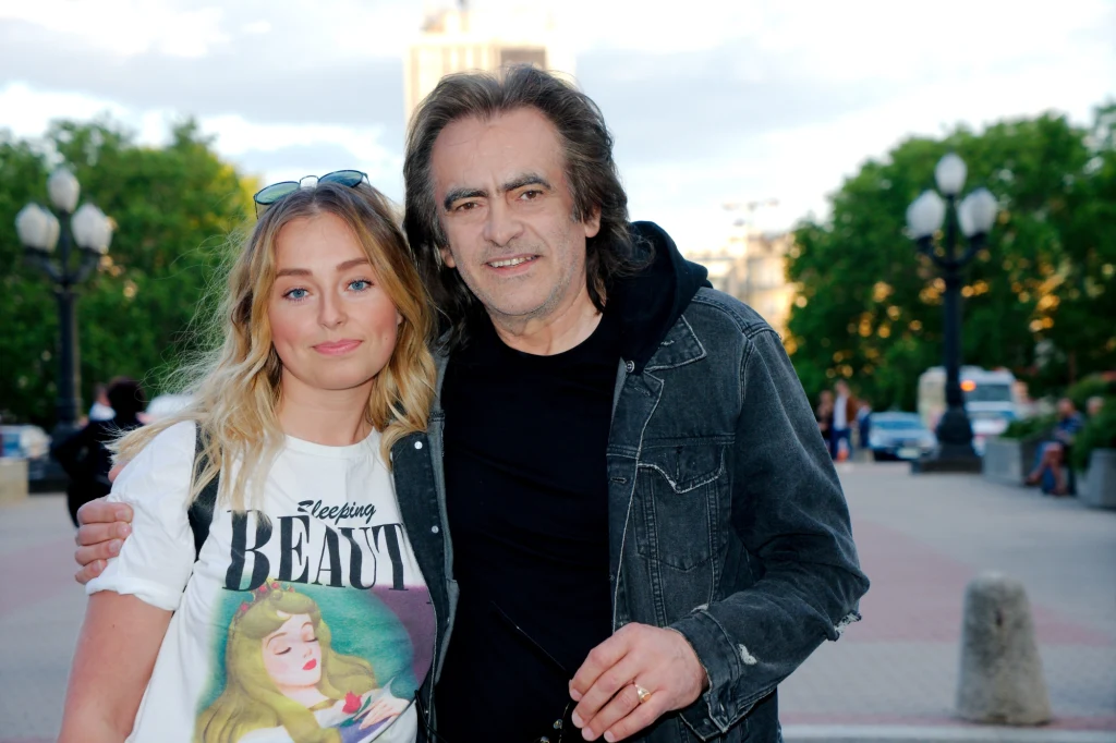 Witold Paszt z córką Natalią