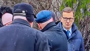 Premier Mateusz Morawiecki i były szef MON Antoni Macierewicz