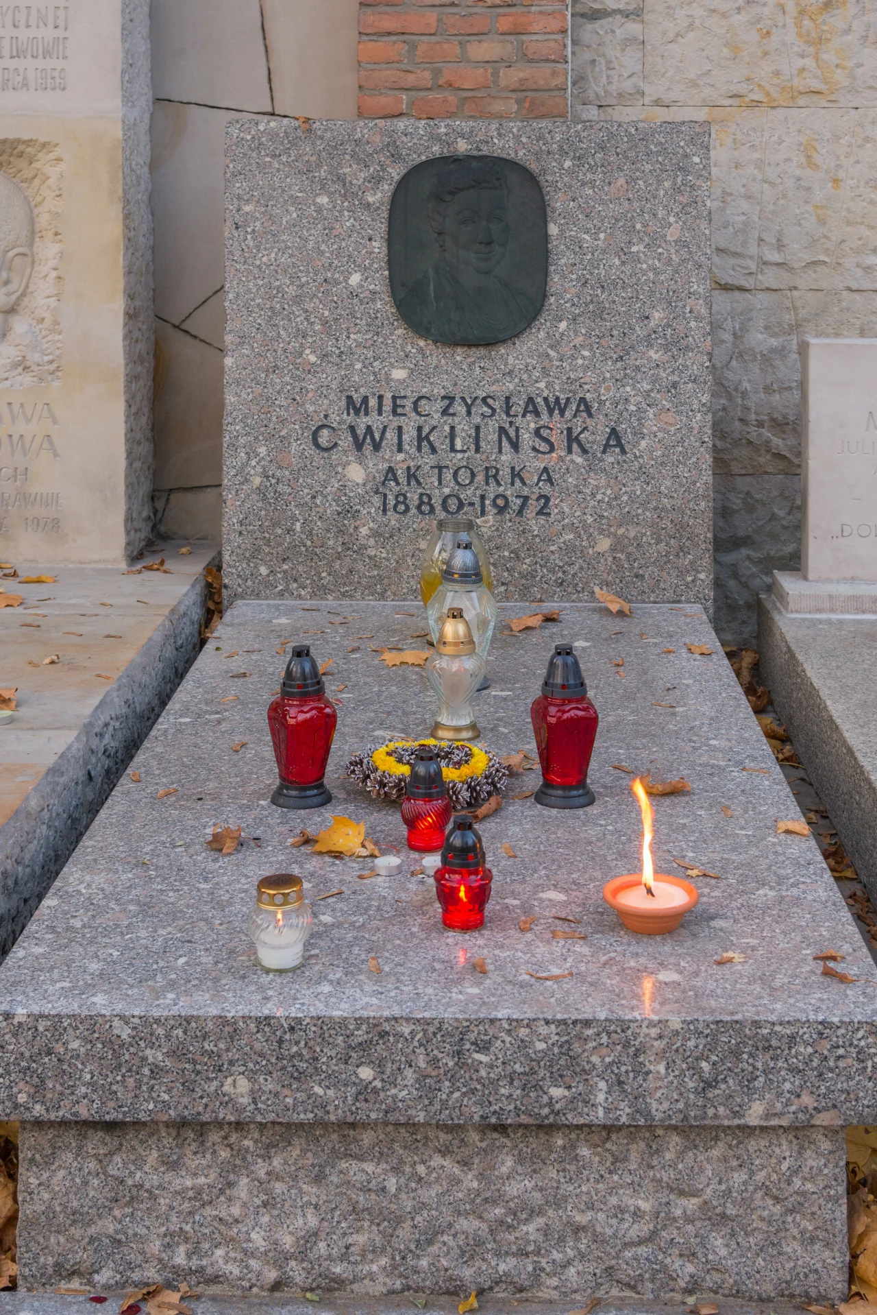 grób Mieczysławy Ćwiklińskiej