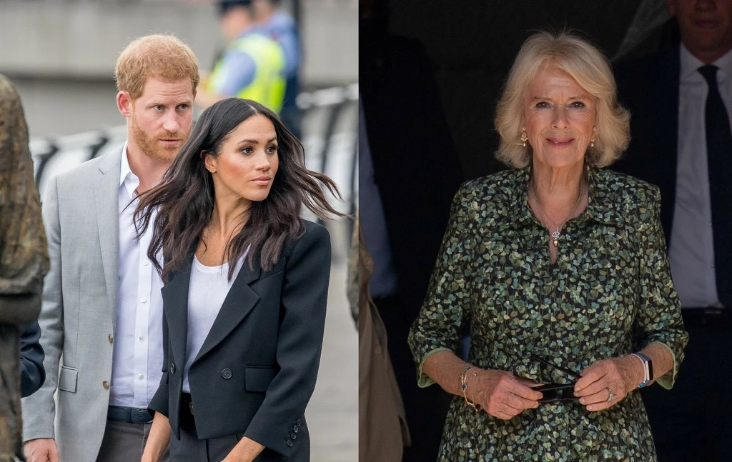Harry, Meghan Markle i księżna Camilla Harry, Meghan Markle i księżna Camilla