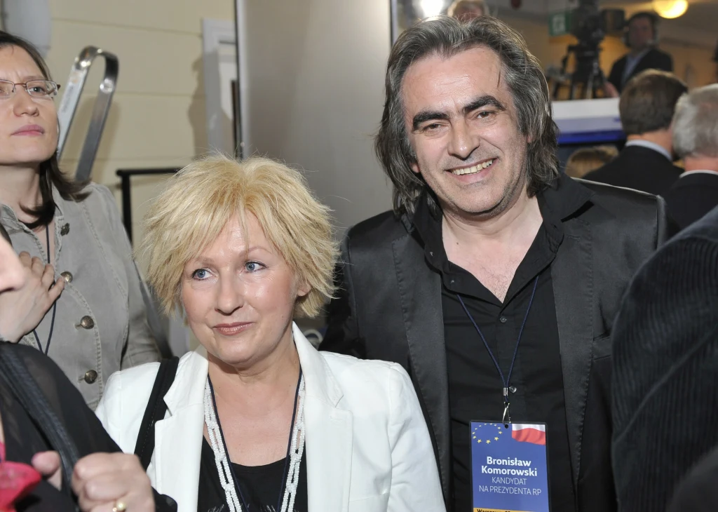 Witold Paszt z żoną, Martą Paszt Witold Paszt z żoną, Martą Paszt