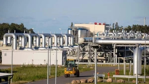 Miejsce wyjścia na ląd linii gazowej Nord Stream 2 w Lubminie, w północno-wschodnich Niemczech (zdj. ilustracyjne)