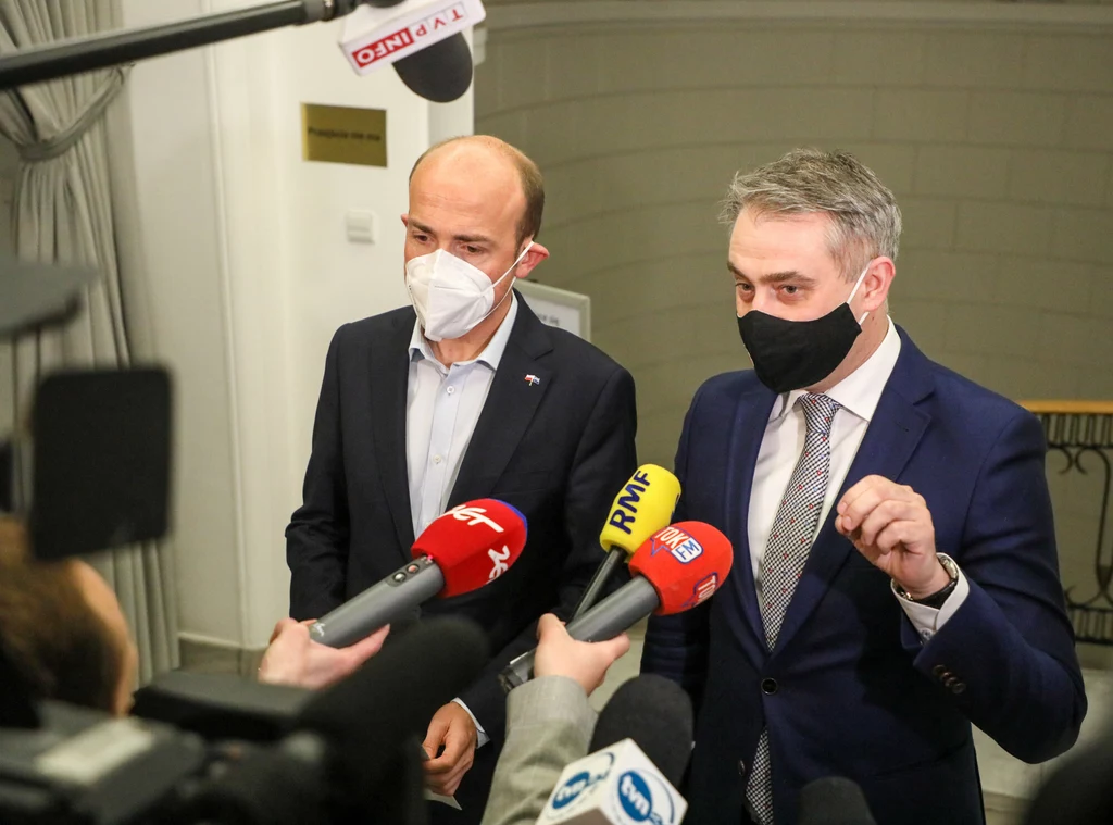 Borys Budka i Krzysztof Gawkowski Borys Budka i Krzysztof Gawkowski