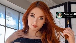 Amouranth - fragment zdjęcia zamieszczonego w serwisie Twitter.com na profilu @amouranth