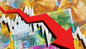 Szwajcarski frank najtańszy od października 