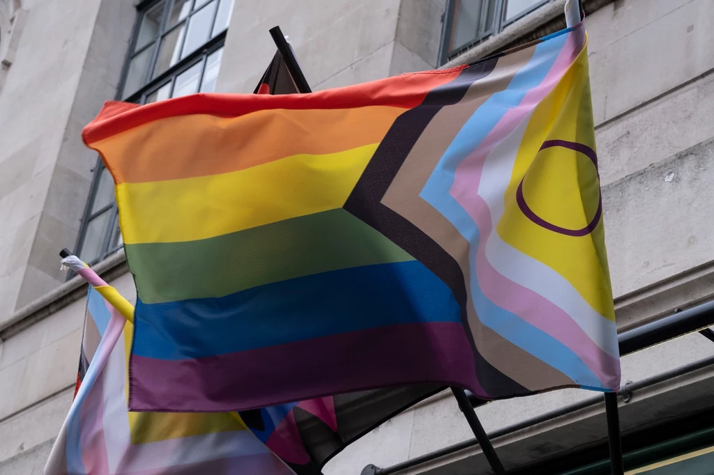 Niedawno pojawiła się wersja tęczowej flagi, która podkreśla widoczność osób interpłciowych w społeczności LGBTQ, co wywołało różne opinie wśród niej