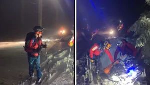 Ratownicy ruszyli w nocy po 11 licealistów, którzy utknęli w górach