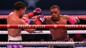 Errol Spence junior (przodem)