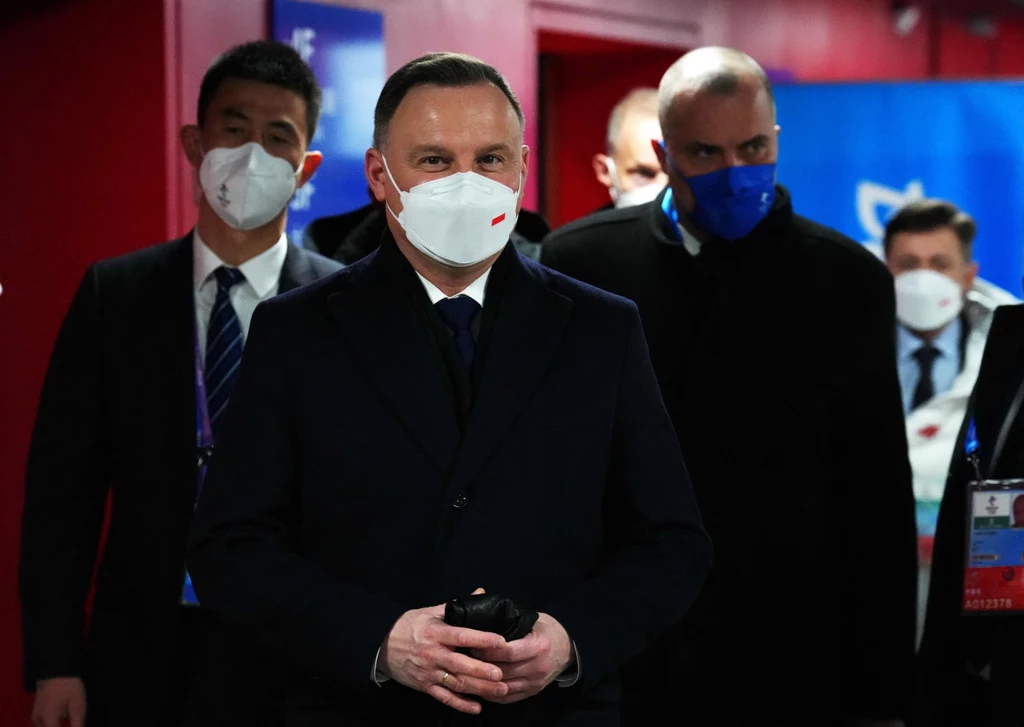 Andrzej Duda w Pekinie Andrzej Duda w Pekinie