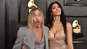 Iggy Pop z żoną Niną Alu