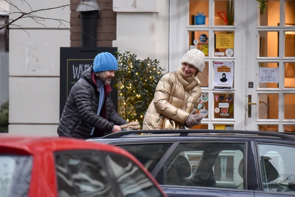 Agata Buzek i Jacek Braciak