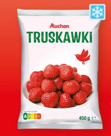 Truskawki mrożone Auchan