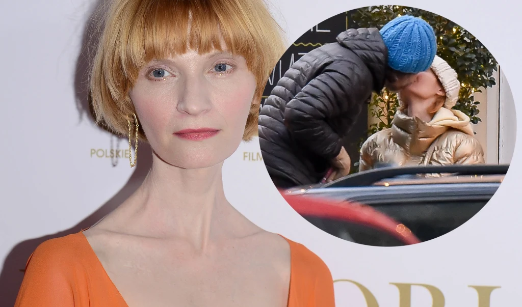 Agata Buzek przyłapana na czułościach