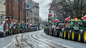 Protest AGROunii w Bydgoszczy
