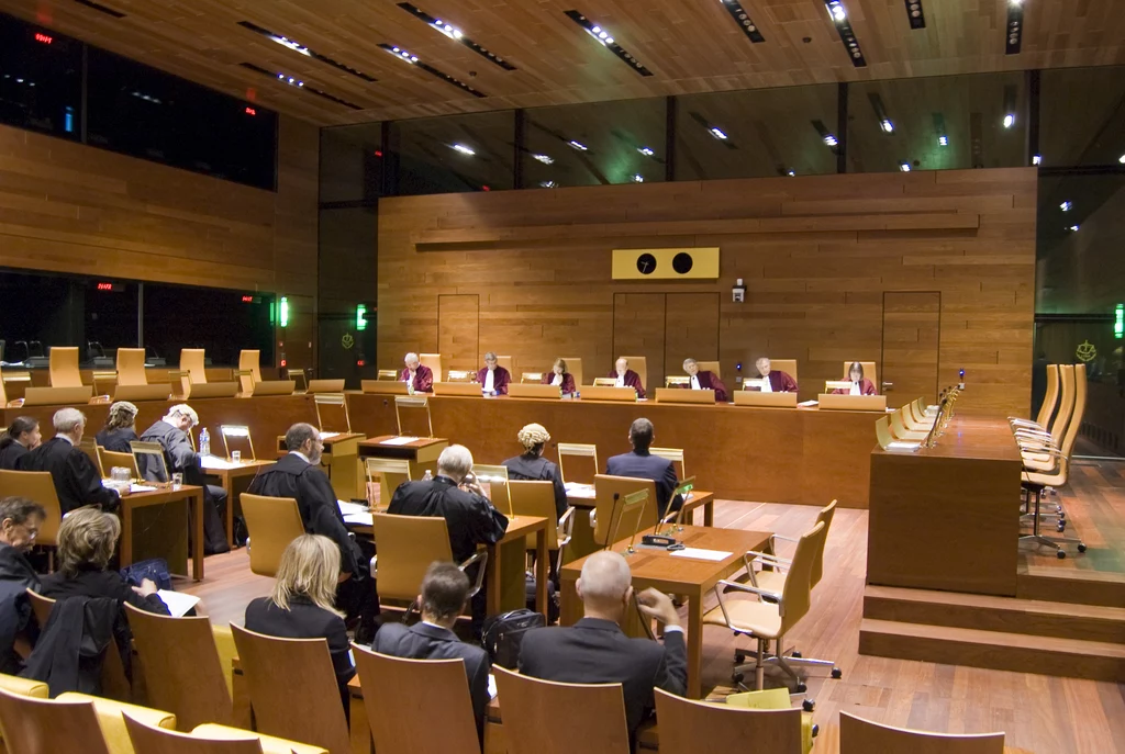 Sala rozpraw TSUE Sala rozpraw TSUE