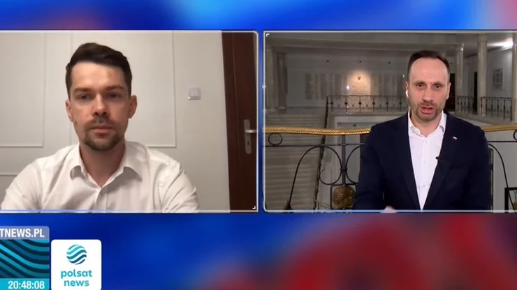 Michał Kołodziejczak i Janusz Kowalski w "Debacie Dnia" Michał Kołodziejczak i Janusz Kowalski w "Debacie Dnia"