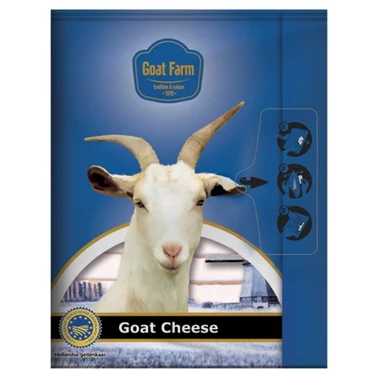 Goat Farm Holenderski ser kozi w plastrach 100 g - 1