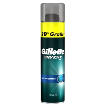 Gillette Mach3 Extra Comfort Żel do golenia dla mężczyzn 240 ml  - 1