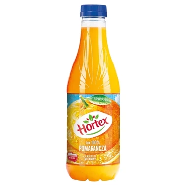 Hortex Sok 100 % pomarańcza 1 l - 0