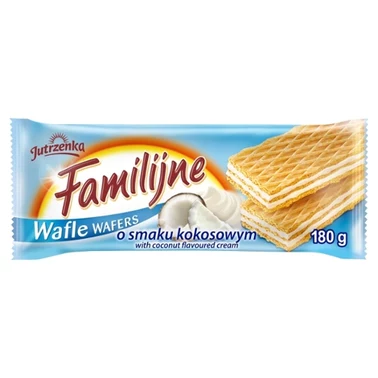 Familijne Klasyczne wafle kokosowe 180 g - 2