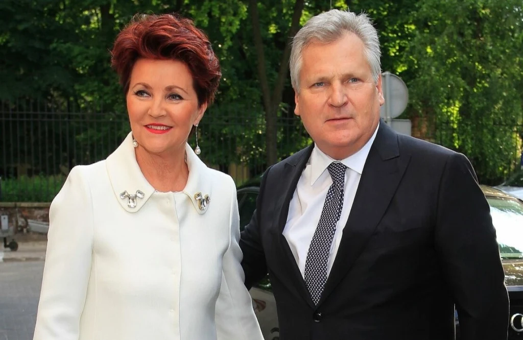 Aleksander Kwaśniewski i Jolanta Kwaśniewska